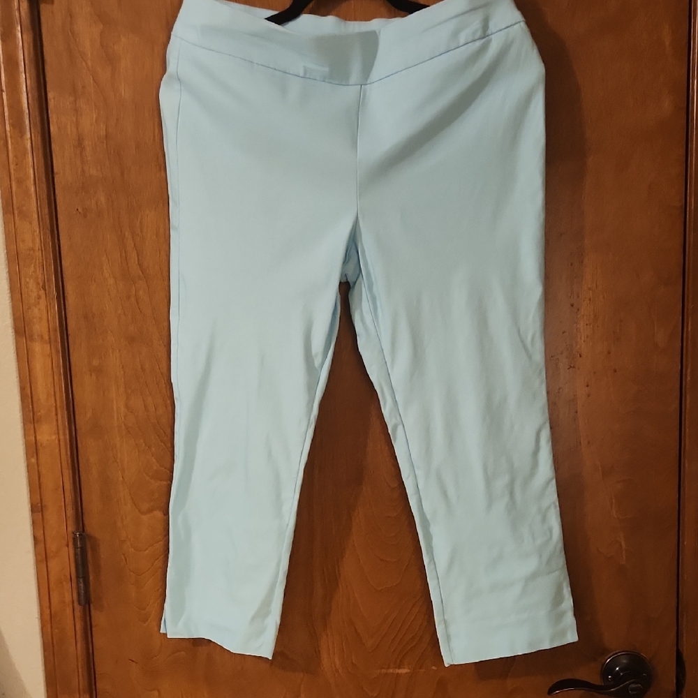 Chico's Light Blue Capris